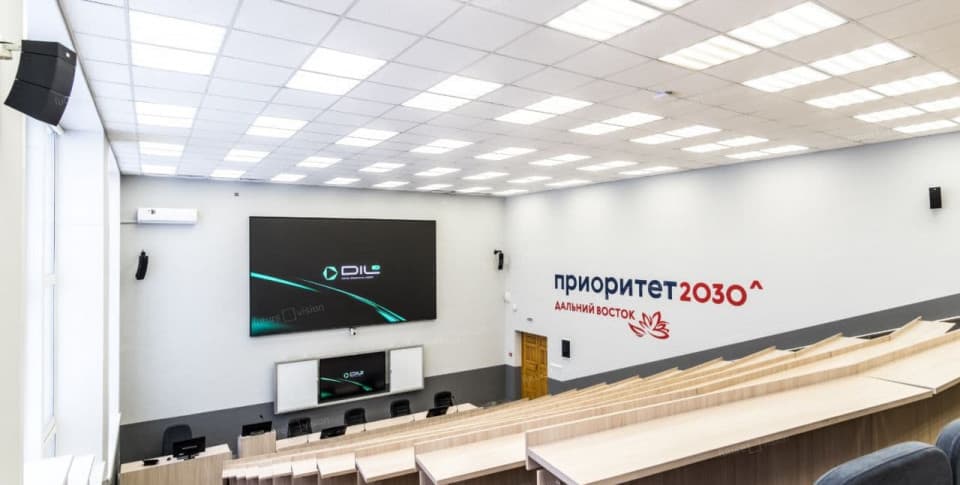 LED экран, ДВГУПС Хабаровск